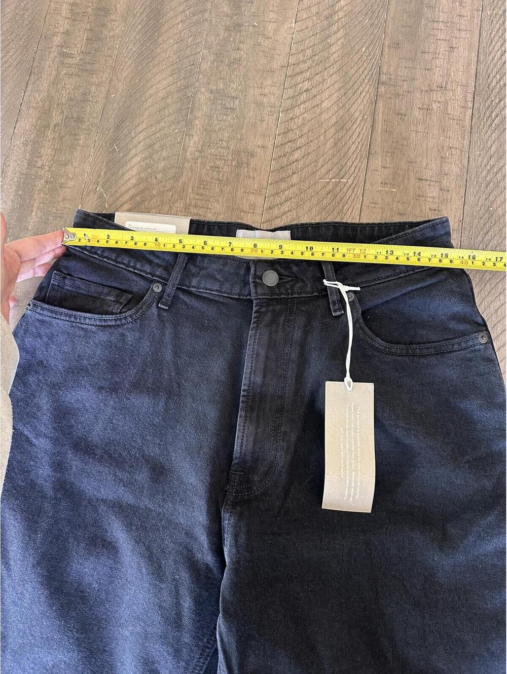 NWT Everlane The Curvy Cheeky Jean Crop Straight Leg Black Women’s size 31 - Picture 11 of 15